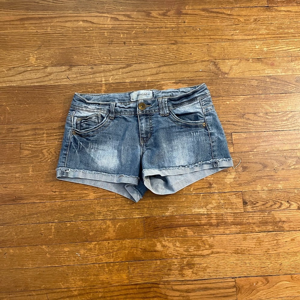 Denim Women's Shorts - Picture 2 of 4